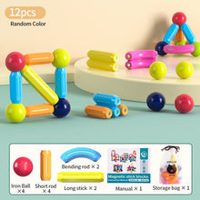 Load image into Gallery viewer, Kids Magnetic Construction Set
