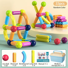 Load image into Gallery viewer, Kids Magnetic Construction Set
