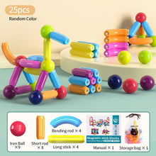 Load image into Gallery viewer, Kids Magnetic Construction Set
