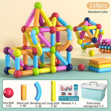 Load image into Gallery viewer, Kids Magnetic Construction Set
