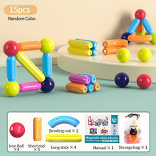 Load image into Gallery viewer, Kids Magnetic Construction Set
