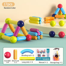 Load image into Gallery viewer, Kids Magnetic Construction Set
