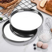 Load image into Gallery viewer, 4-pieces Round Non-stick Pizza Tray
