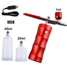 Load image into Gallery viewer, Air-Brush Paint Spray Gun Nano Fog Mist Sprayer
