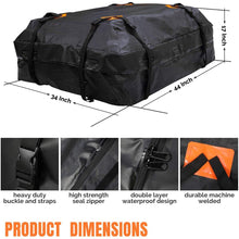 Load image into Gallery viewer, 600D Waterproof Roof Cargo Carrier
