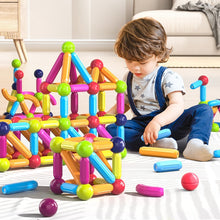 Load image into Gallery viewer, Kids Magnetic Construction Set
