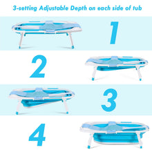 Load image into Gallery viewer, Portable Baby  Bathtub Folding &amp; Collapsible - thesaleconnect22
