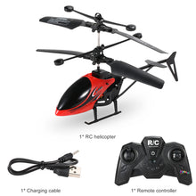 Load image into Gallery viewer, RC Helicopter Drone with Light Electric Flying Toy Radio Remote Control - thesaleconnect22
