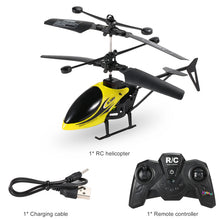 Load image into Gallery viewer, RC Helicopter Drone with Light Electric Flying Toy Radio Remote Control - thesaleconnect22
