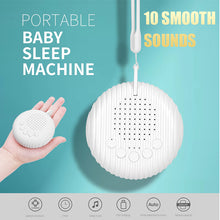 Load image into Gallery viewer, Sleep Sound Machine Portable with USB Recharging
