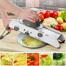 Load image into Gallery viewer, Professional Mandolin Slicer/Grater With 304 Stainless Steel Adjustable Blades - thesaleconnect22
