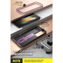 Load image into Gallery viewer, Samsung Galaxy S21 Ultra Full-Body Dual Layer Case  Holster/ Kickstand/ Pen Slot - thesaleconnect22
