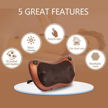 Load image into Gallery viewer, Multifunction Car Heating Massage Pillow - thesaleconnect22
